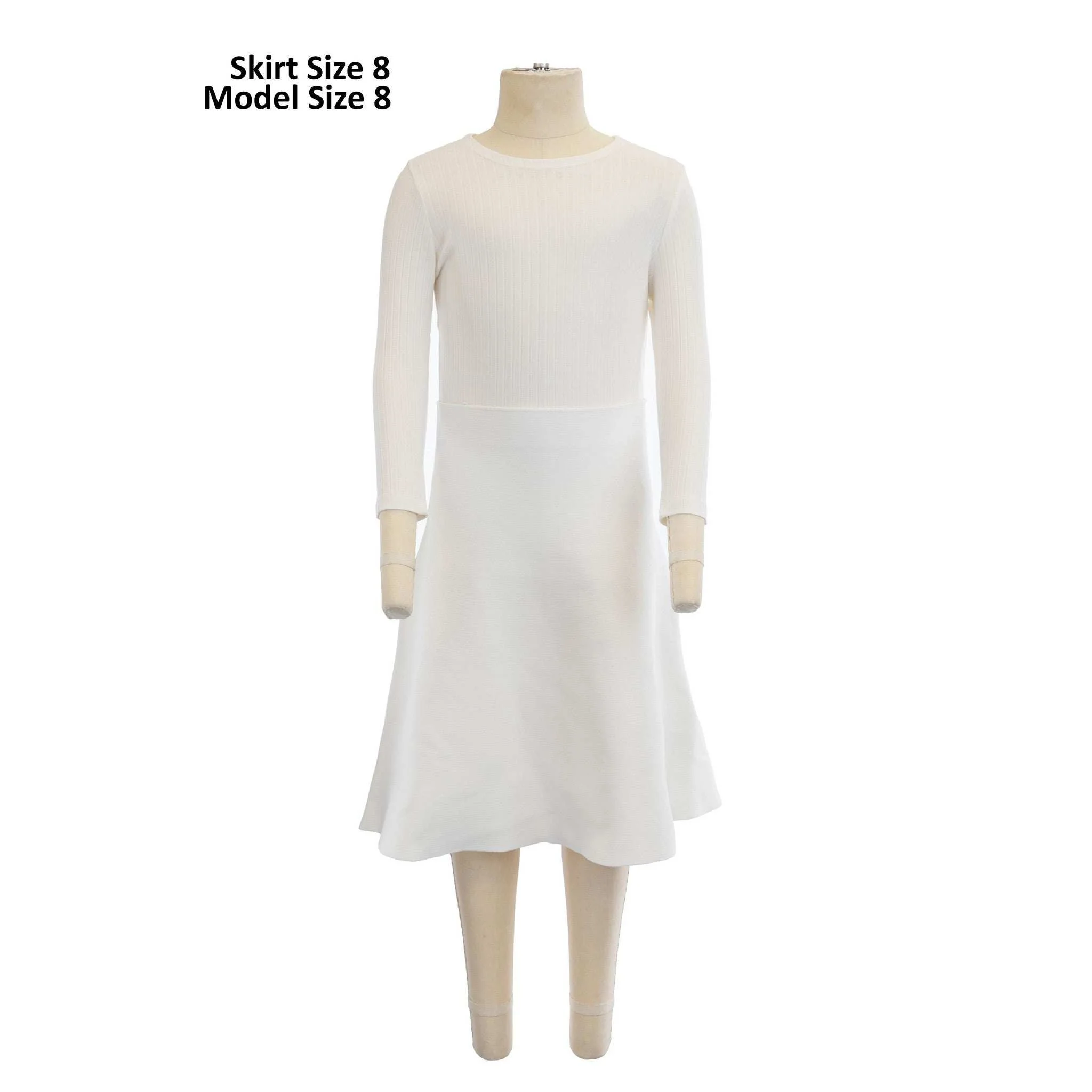 Melange Knitted Skirt - Image 5