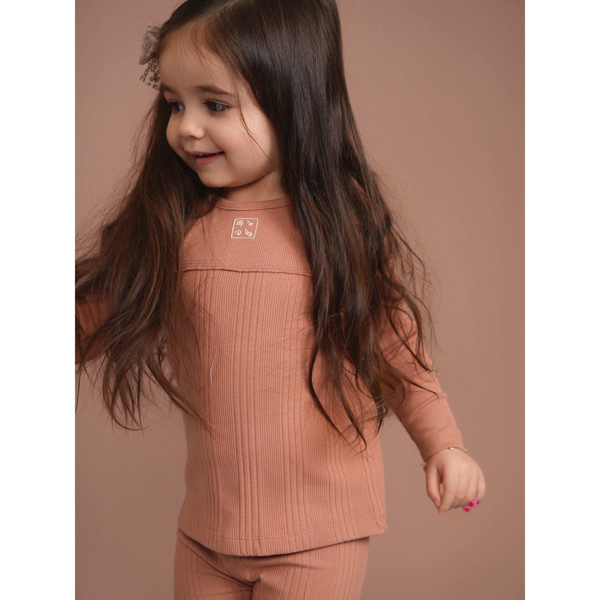 Hadas Rib L.S Baby Top - Image 9