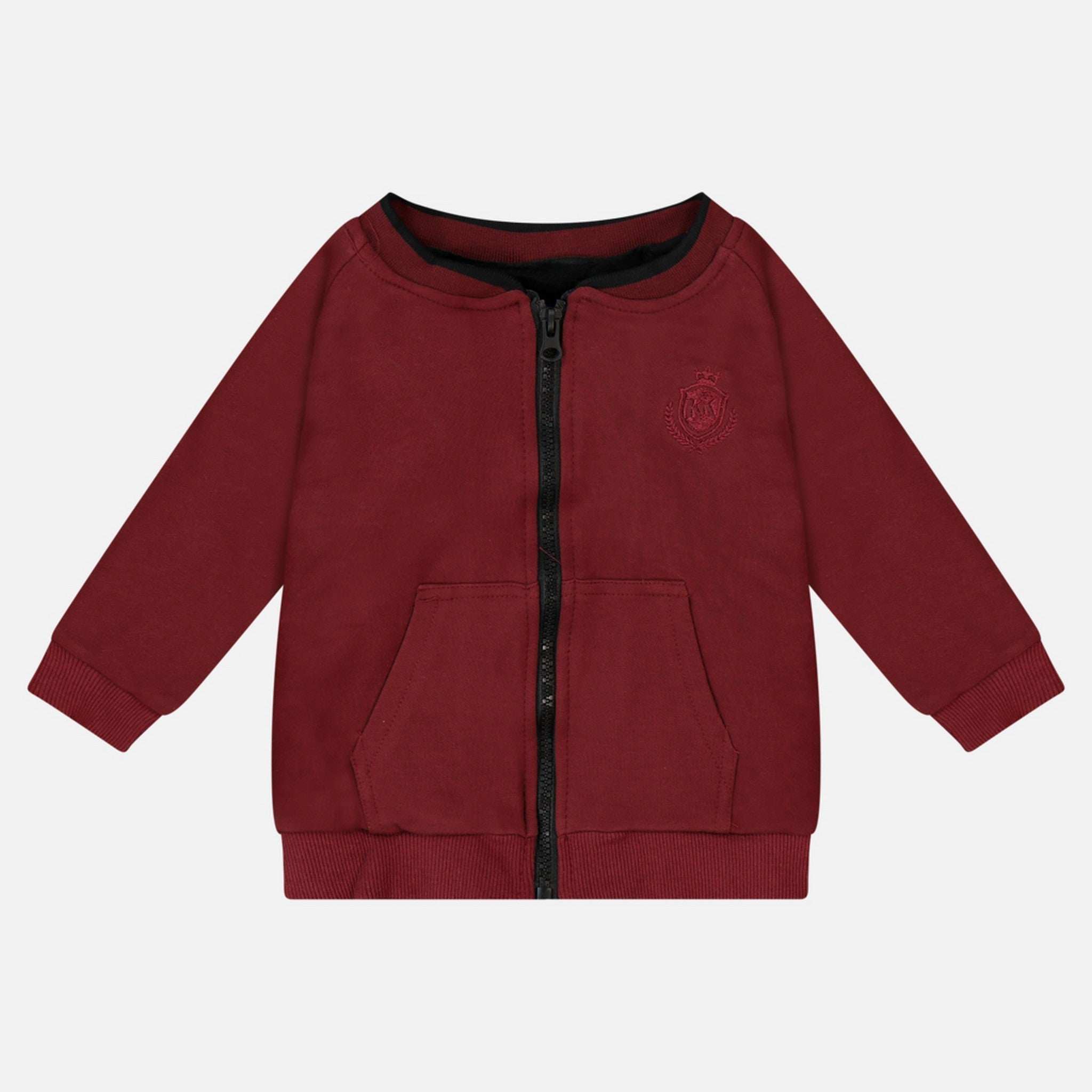 Baby Velvet Lining Zip Up - Image 3
