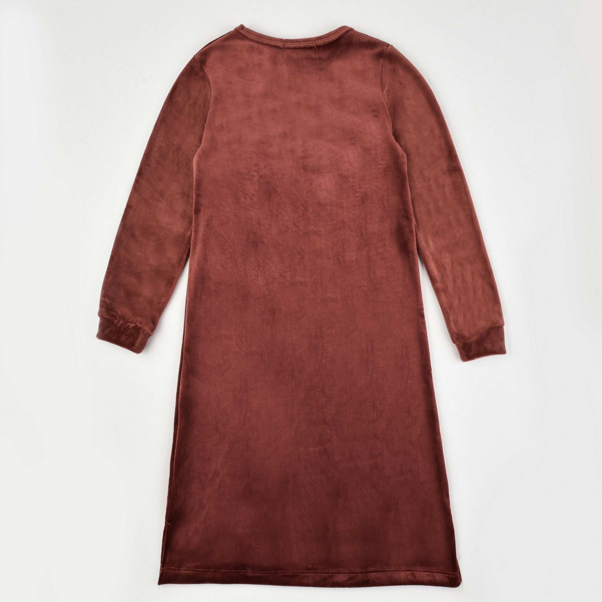 Melange Velour Nightgown - Image 6