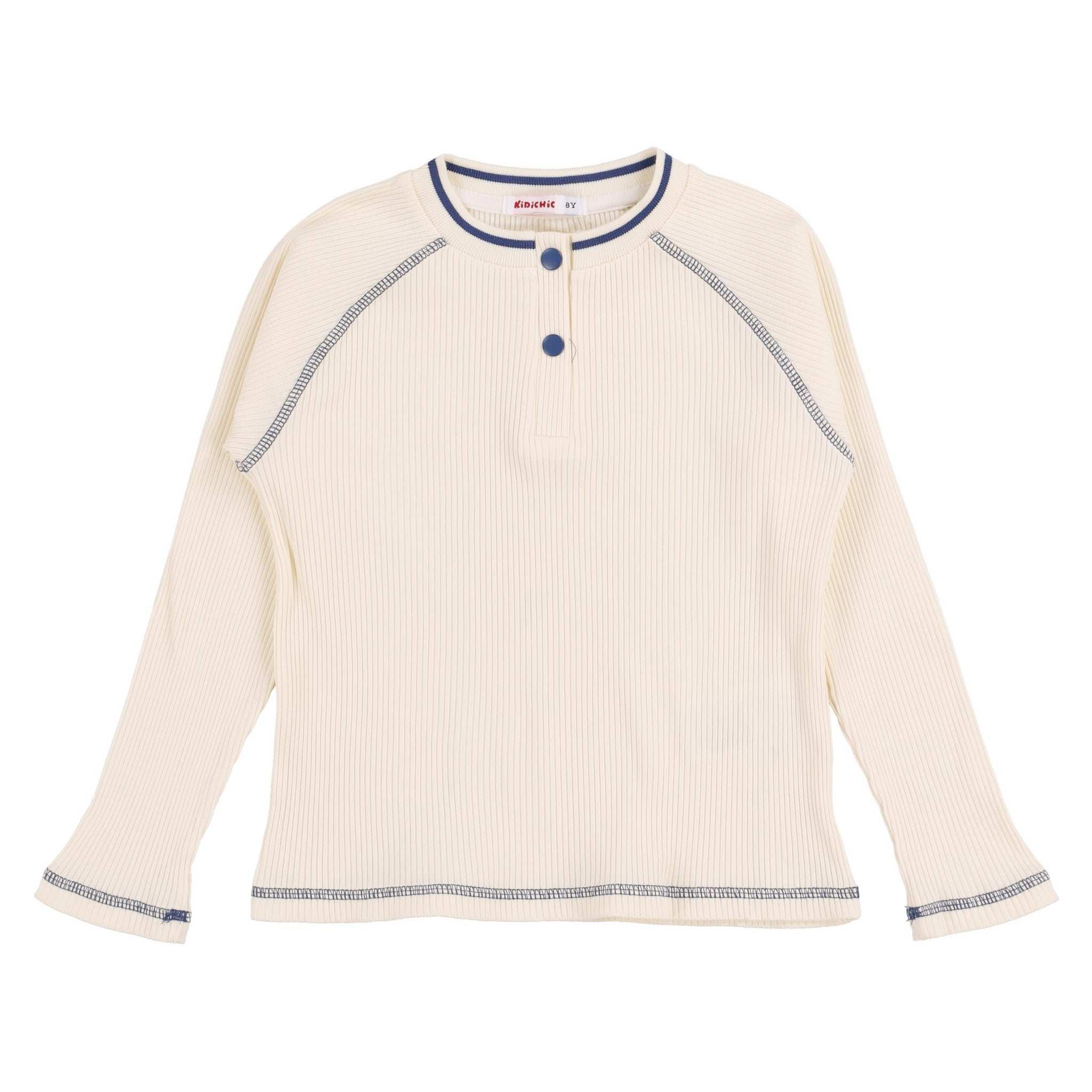 Girls Contrast Stitch Top - Image 10