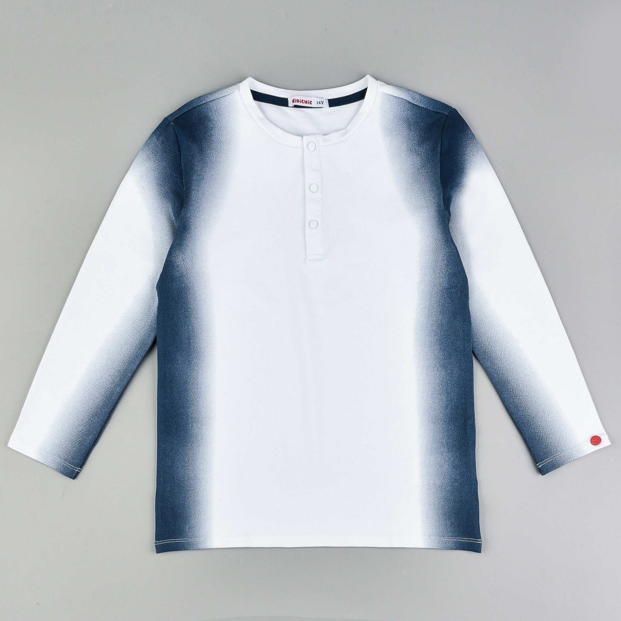 Girls Ombre Print T-Shirt - Image 3