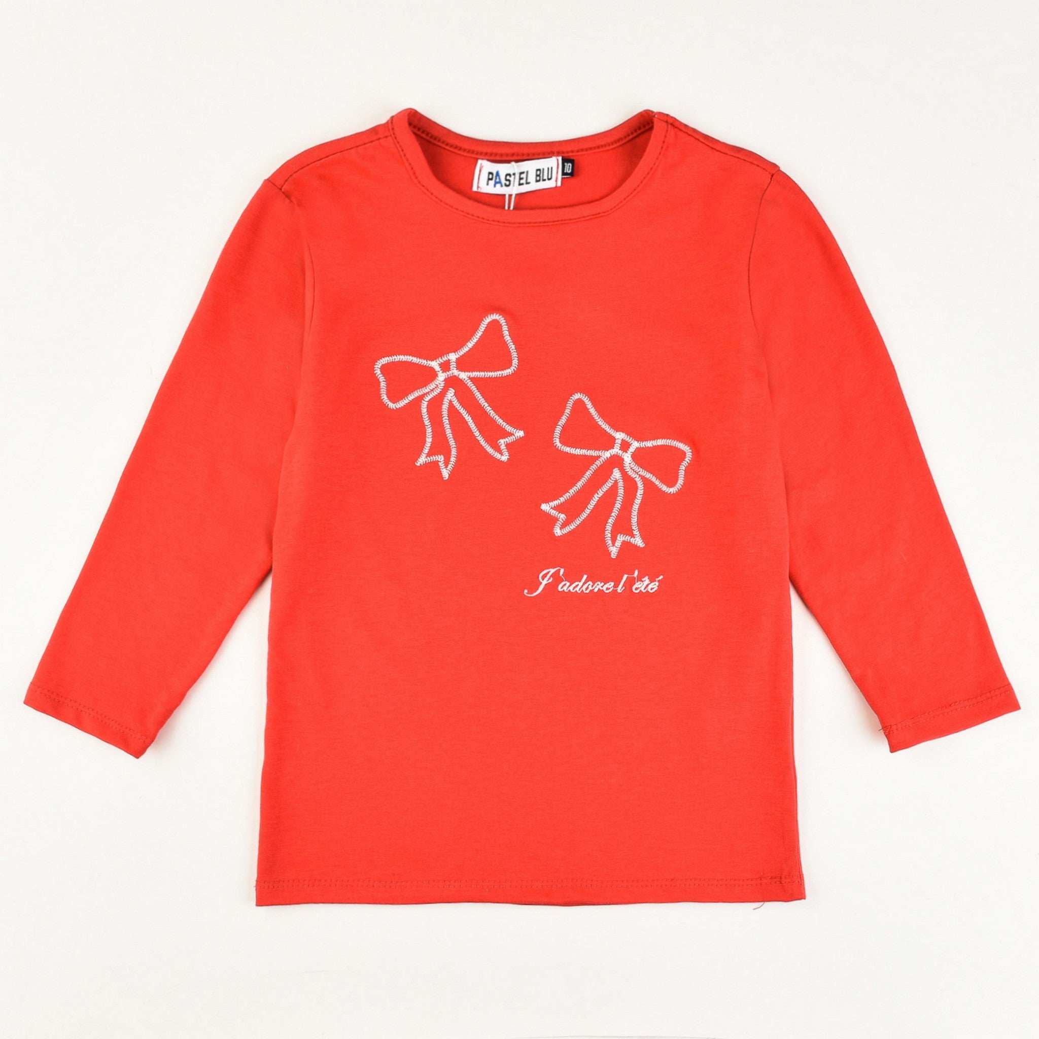 Girls Bow T-Shirt - Image 5