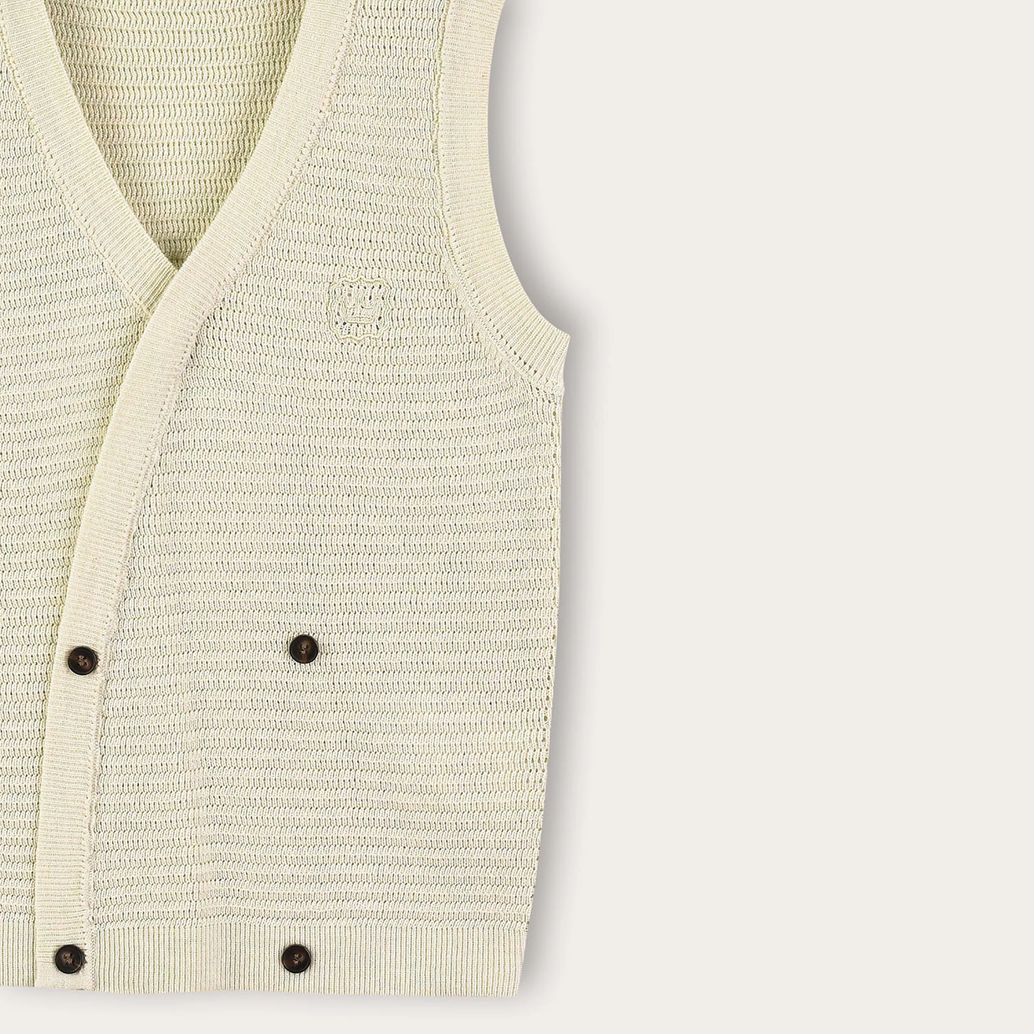 Knit Crochet Vest - Image 5