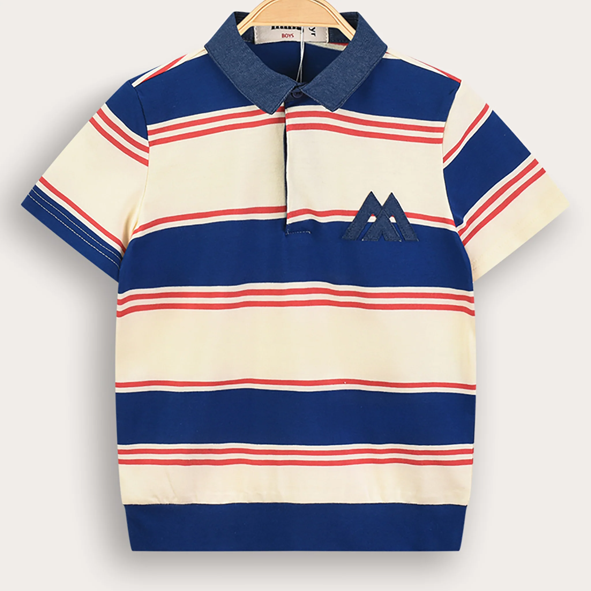 Melange S.S Striped Shirt - Image 3