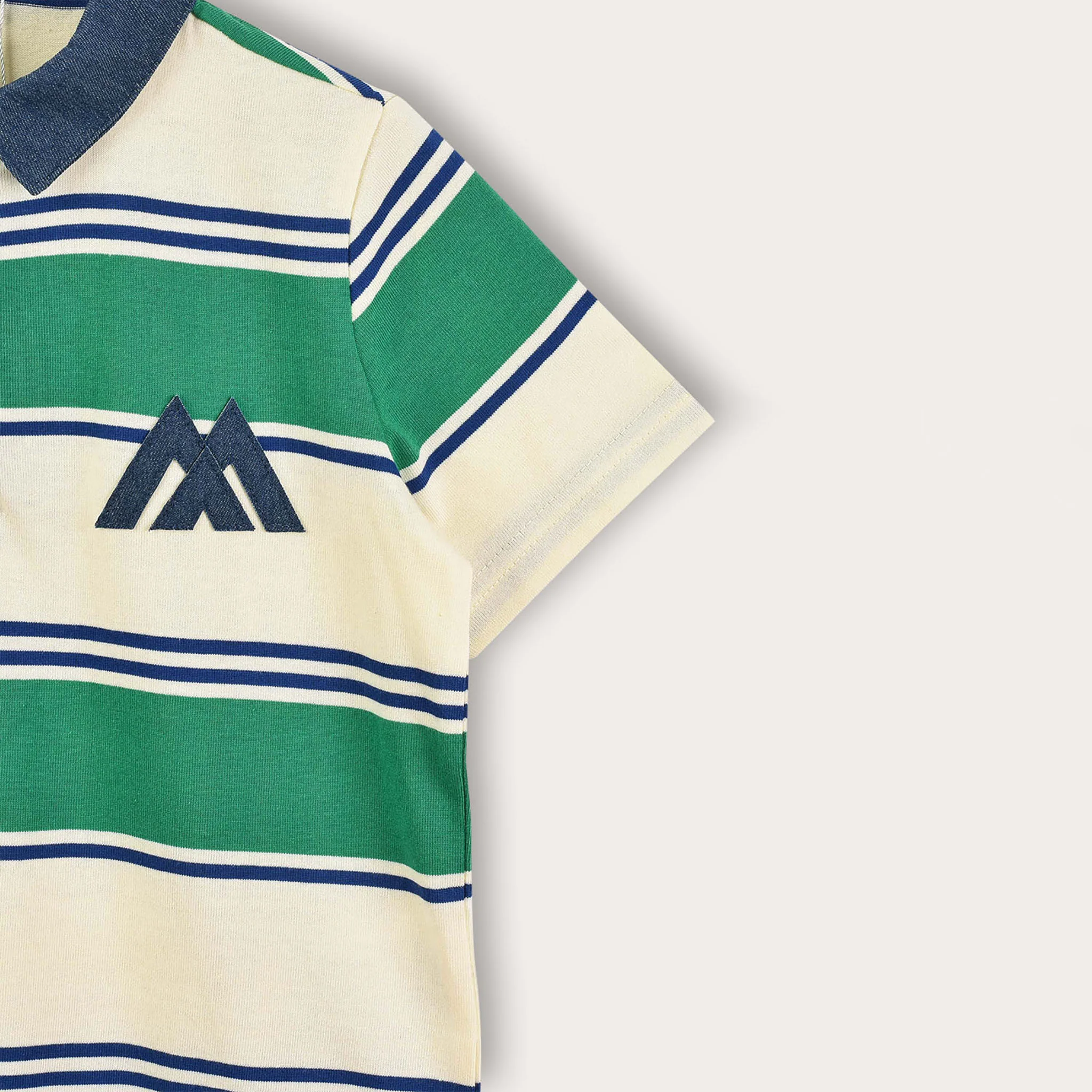 Melange S.S Striped Shirt - Image 5