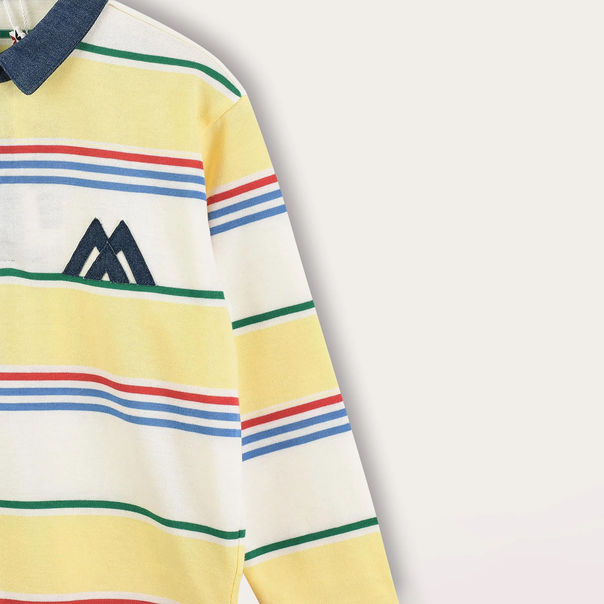 Melange L.S Striped Shirt - Image 4